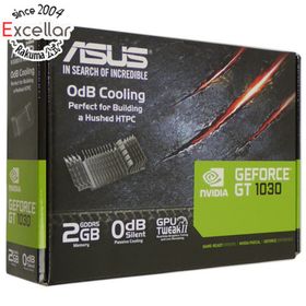 アンジェロガルバス(ANGELO GARBASUS)のASUSグラボ GT1030-SL-2G-BRK PCIExp 2GB 元箱あり(PC周辺機器)