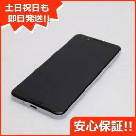 新品同様 SoftBank Google Pixel 3 64GB クリアリーホワイト スマホ 土日祝発送 即日発送 02000