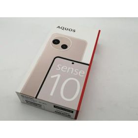 【未使用】SHARP 国内版 【SIMフリー】 AQUOS sense10 6GB 128GB ペールピンク SH-M33【OSU301】保証期間3ヶ月