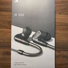 ゼンハイザー IE200 カナル型 有線 イヤホン ブラックSENNHEISER