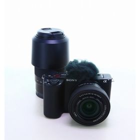 ソニー(SONY)の【中古】(ソニー) SONY ZV-E10ii B ダブルズームキット(コンパクトデジタルカメラ)
