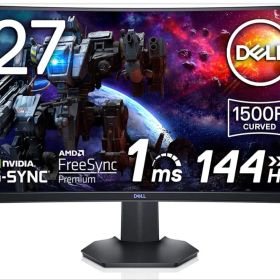 DELL 27インチ 1500R曲面モニター 本体