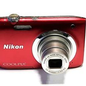 ☆Nikon デジタルカメラ COOLPIX A100 光学5倍 2005万画素 レッド A100RD【USED超美品/委託品】