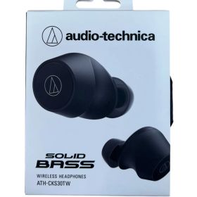 audio-technica (オーディオテクニカ) ATH-CKS30TW ワイヤレスイヤホン ブラック 家電/027