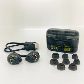 audio-technica フルワイヤレスイヤホン ATH-CKS30TW+ SOLID BASSシリーズ 低遅延 IP55 (スケルトン)