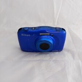 ★Nikon COOLPIX S33 ブルー ニコン クールピクス コンパクトデジタルカメラ #10272