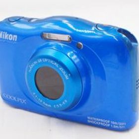★並品★ NIKON ニコン COOLPIX S33 ブルー (21047515) ★動作OK★ @a1503
