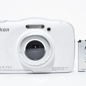 【大人気】Nikon ニコン Coolpix S33 コンパクトデジタルカメラ コンデジ #B35
