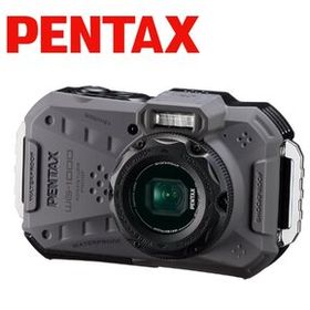 ペンタックス PENTAX WG-1000 グレー コンパクトデジタルカメラ コンデジ カメラ 中古