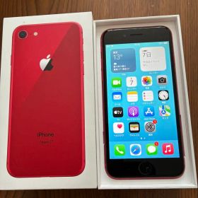 iPhone8 アイフォン8 赤 レッド