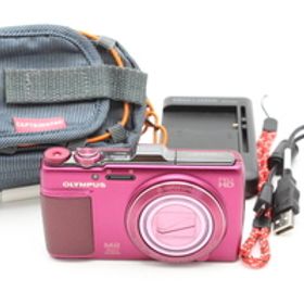 ＜＜別売ケース、新品ストラップ付！！＞＞【並品】OLYMPUS オリンパス デジタルカメラ SH-25MR レッド#LE2025645