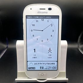 H159 らくらくスマートフォン4 ドコモ F-04J スマホ本体 ワンセグ