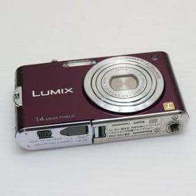 良品中古 DMC-FX66 バイオレット 即日発送 Panasonic LUMIX デジカメ 本体 あすつく 土日祝発送OK