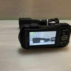 美品 防水デジタルカメラ RICOH リコー WG-50ブラック 12-12- B