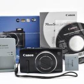 ■ 特上美品 ■ キヤノン Canon PowerShot SX280 HS ブラック 《動作確認済・付属品多数》 コンパクト デジタル カメラ #A0849-05F