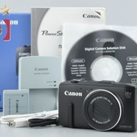 【中古】Canon キヤノン PowerShot SX280 HS ブラック コンパクトデジタルカメラ 元箱付き