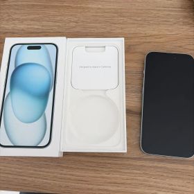 Apple iPhone 15 ブルー 256gb バッテリー76%