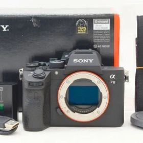 ☆美品☆ Sony ソニー α7 III ボディ ILCE-7M3 元箱 付属品 Shot数 9,350枚前後 ♯25120904