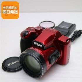 美品 COOLPIX B600 レッド 即日発送 Nikon コンパクトデジタルカメラ あすつく 土日祝発送OK