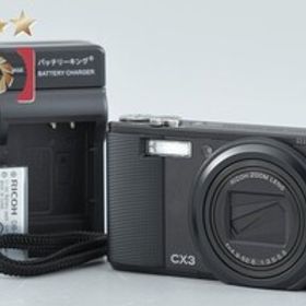 【中古】RICOH リコー CX3 コンパクトデジタルカメラ シャッター回数僅少