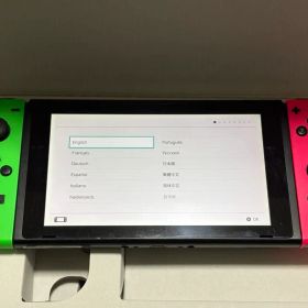 【ジャンク】Nintendo Switch 本体 ネオングリーン・ネオンピンク