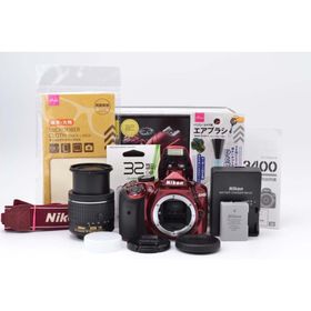 ニコン(Nikon)の■ ほぼ新品 S数極少 ■ ニコン Nikon D3400 RED レンズキット(デジタル一眼)