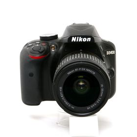 ニコン(Nikon)の【中古】(ニコン) Nikon D3400 18-55VR レンズキツト ブラツク(コンパクトデジタルカメラ)