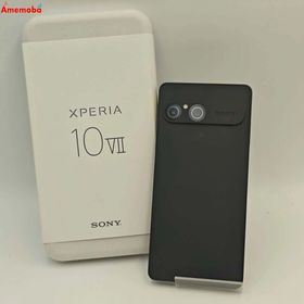 Xperia 10 VII 128GB チャコールブラック XQ-FE44 ストア版SIMフリー 新