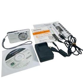 【動作確認済】Panasonic LUMIX DMC-FX77 パナソニック ルミックス コンパクトデジタルカメラ ホワイト 充電器付き Y26030510