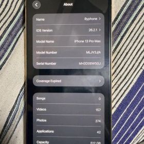 Apple iPhone 13 Pro MAX ゴールド 本体 512GB