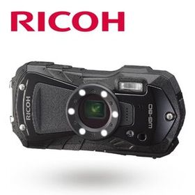 リコー RICOH WG-80 ブラック 防水 耐衝撃 防塵 耐寒 アウトドアカメラ コンパクトデジタルカメラ コンデジ カメラ 中古