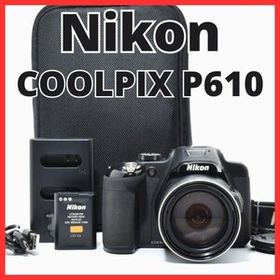 B24[7383]17★美品★ ニコン Nikon COOLPIX P610 ブラック