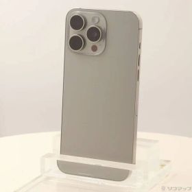 ソフマップ 〔中古品〕 iPhone15 Pro Max 256GB ナチュラルチタニウム MU6R3J／A SIMフリー【349】