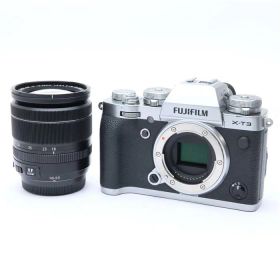 【中古】 《良品》 FUJIFILM X-T3 レンズキット シルバー 【センサークリーニング/レンズ内クリーニング/各部点検済】 [ デジタルカメラ ]