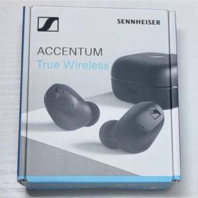 ゼンハイザー(SENNHEISER)のゼンハイザー ACCENTUM True Wireless ブラック 新品未開封(ヘッドフォン/イヤフォン)