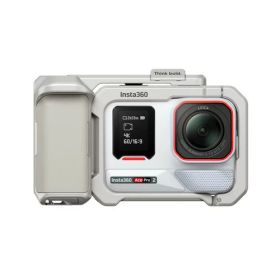 【18日はショップポイント＆市場ポイントでお得】Insta360 CINSBBGA-ACEPRO2128 Acepro2 ストリート撮影セット シングルバッテリー 4K対応 防水 アークティックホワイト