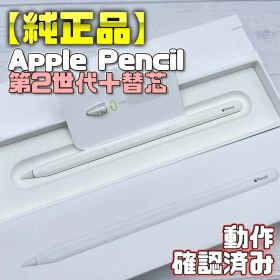 動作確認済み！【純正品】Apple Pencil 第2世代＋替え芯付き