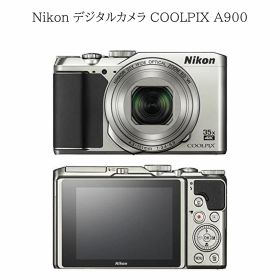 【中古品】Nikon デジタルカメラ COOLPIX A900 光学35倍ズーム 2029万画素 シルバー バッテリー付 数量限定 送料無料