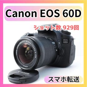 美品❣️ショット数 929回 Canon EOS 60D スマホ転送 自撮り◎
