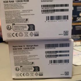 Redmi Note 14 Midnight Black 6GB 128GB