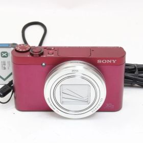 B (並品) SONY ソニー Cyber-Shot DSC-WX500 レッド 初期不良返品無料 2-224