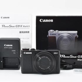 【ほぼ新品 元箱＆SD付】Canon PowerShot G9X Mark II