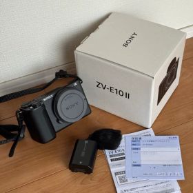 SONY ZV-E10 II ミラーレス一眼 本体 美品 接眼コーティング済