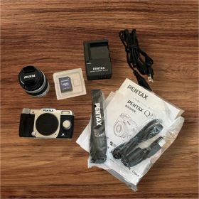【極美品】PENTAX Q10 ズームレンズキット シルバー 付属品完備