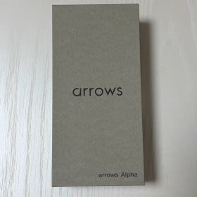 新品未開封arrows Alpha M08 White 512GB 12GB