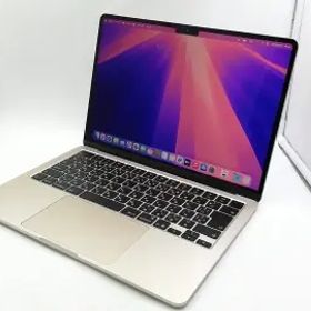 Apple MacBook Air 13インチ (M4,2025) M4(CPU:10C/GPU:8C) 16GB/256GB スターライト MW0Y3J/A