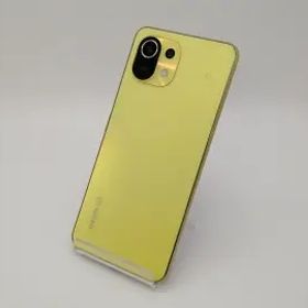 Xiaomi 国内版 【SIMフリー】 Mi 11 Lite 5G シトラスイエロー 6GB 128GB M2101K9R