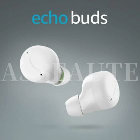 【新品】Amazon Echo Buds 第2世代 アクティブノイズキャンセリング付き完全ワイヤレスイヤホン with Alexa グレーシャーホワイト エコーバッズ B085WV8664