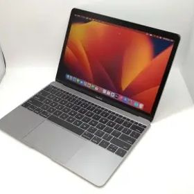 Apple MacBook 12インチ CTO (Mid 2017) スペースグレイ Core m3 (1.2G)/16G/256G(SSD)/intel HD 615