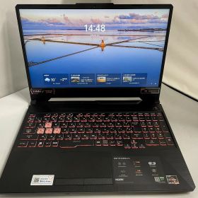 エイスース ASUS ゲーミングノートPC TUF Gaming A15(Ryzen 5 4600H/SSD512GB/メモリ24GB/15.6インチ) ブラック系 FA506IHR 【中古】